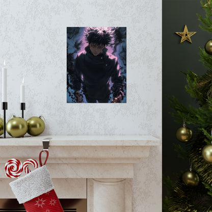Megumi Fushiguro, Jujutsu Kaisen Anime Matte Vertical Poster Wall Art