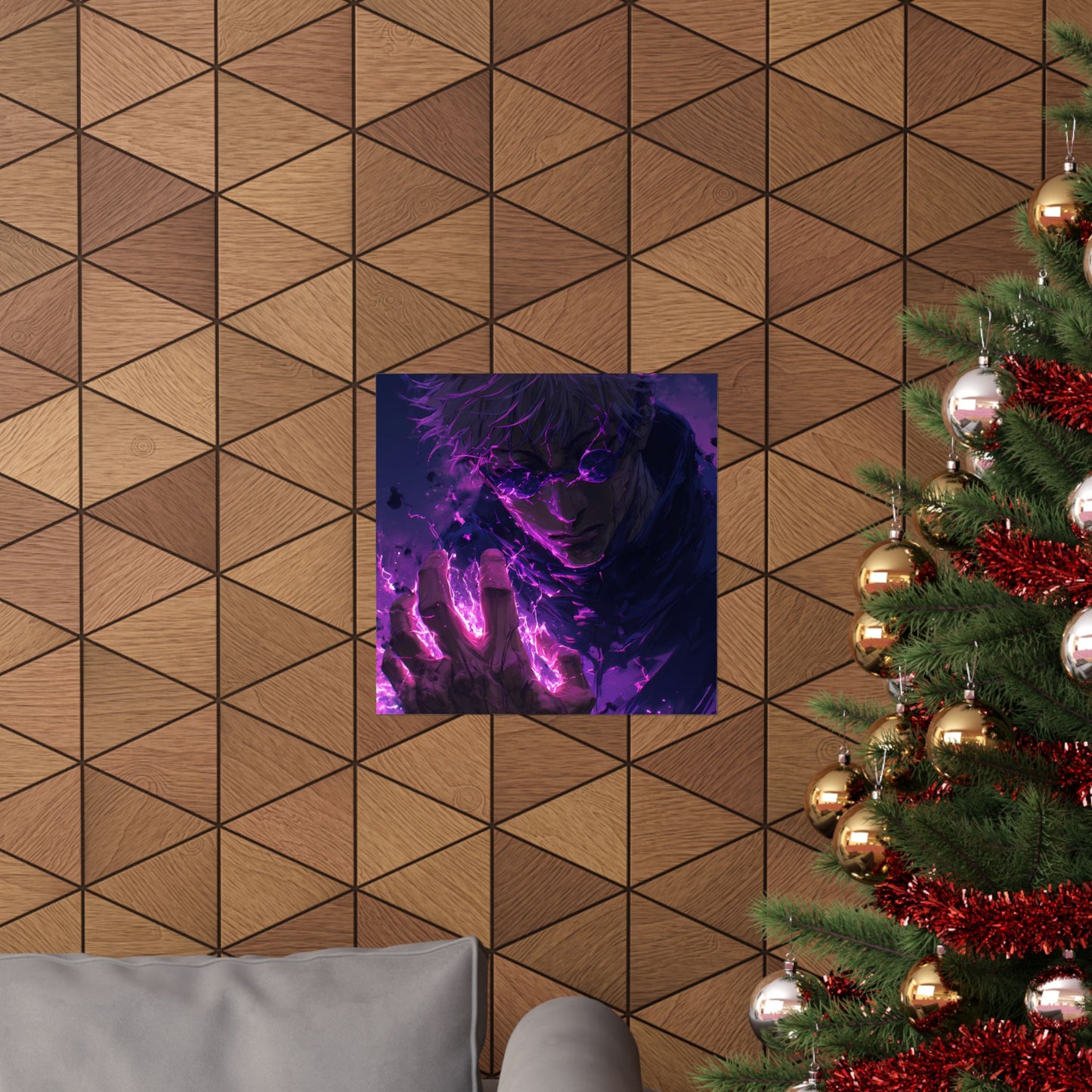 Gojo Satoru, Limitless Power Jujutsu Kaisen Anime Matte Vertical Poster Wall Art