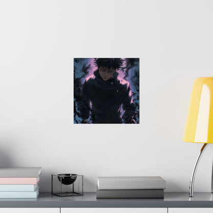 Megumi Fushiguro, Jujutsu Kaisen Anime Matte Vertical Poster Wall Art