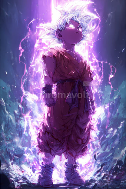 Dragon Ball Anime Posters, Matte Vertical Poster Wall Art 24 in x 36 in