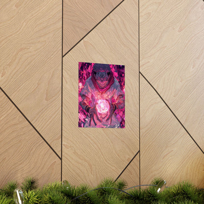 Ryomen Sukuna, Jujutsu Kaisen Anime Matte Vertical Poster Wall Art