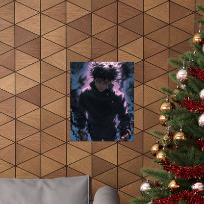 Megumi Fushiguro, Jujutsu Kaisen Anime Matte Vertical Poster Wall Art