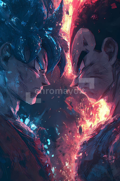 Dragon Ball Anime Posters, Matte Vertical Poster Wall Art 24 in x 36 in