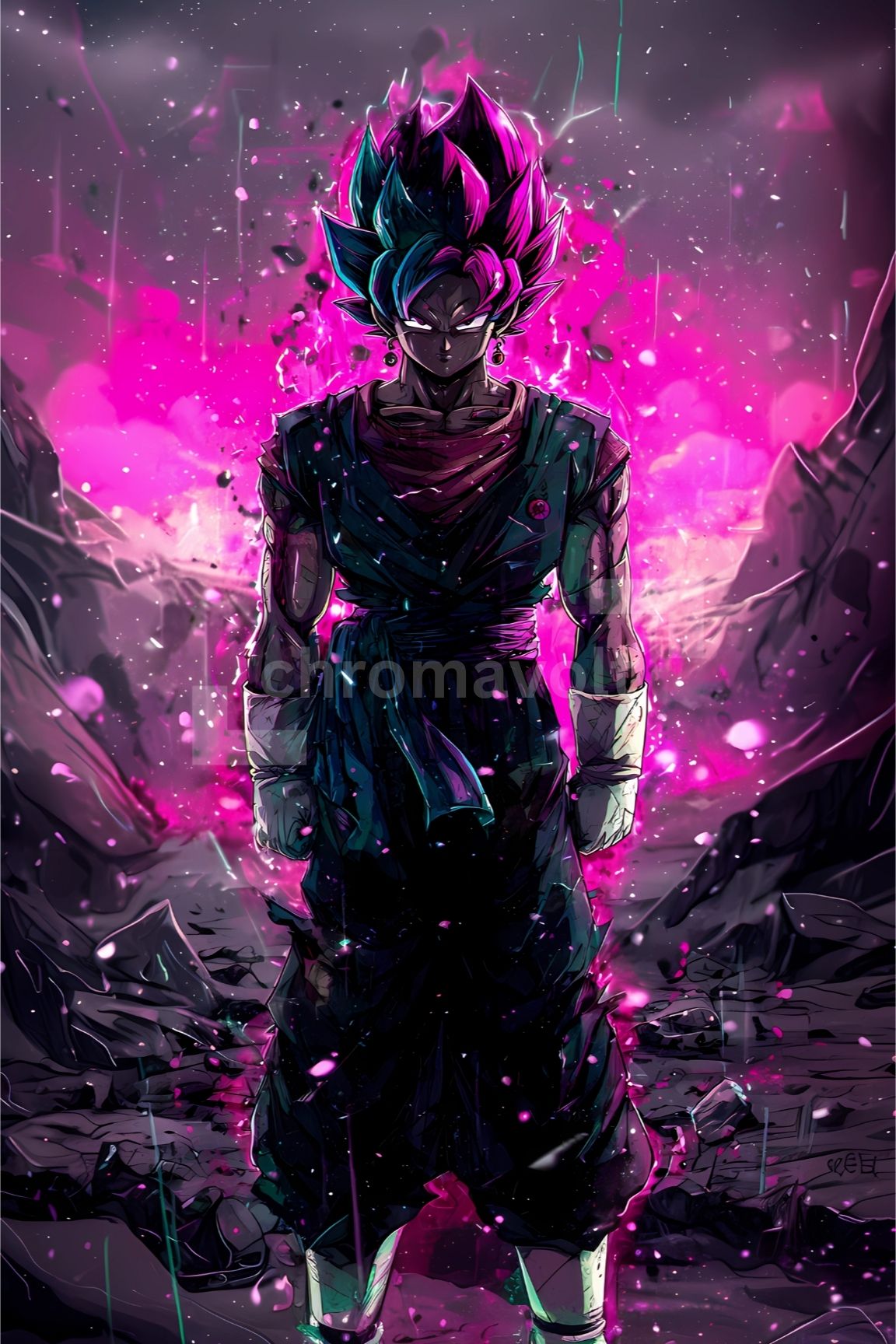 Dragon Ball Anime Posters, Matte Vertical Poster Wall Art 24 in x 36 in