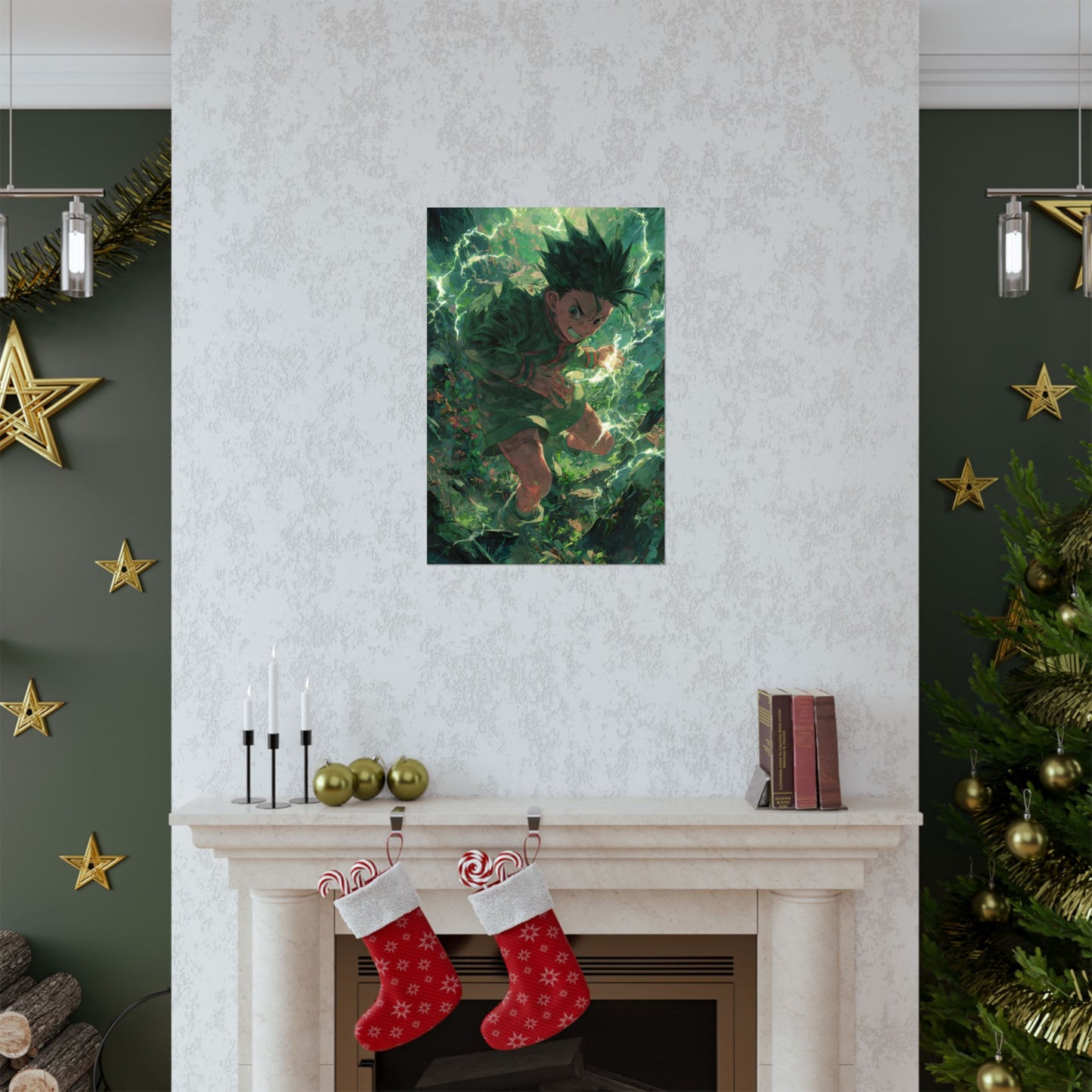 Gon Freecss, Hunter X Hunter Anime Matte Vertical Poster Wall Art