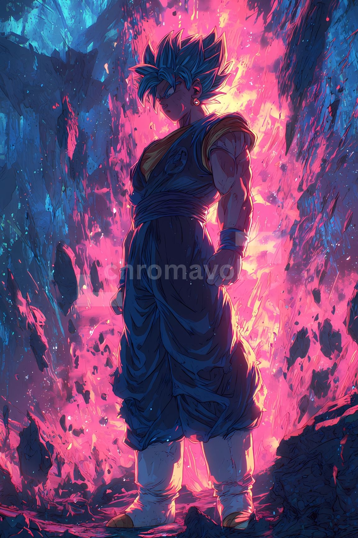 Dragon Ball Anime Posters, Matte Vertical Poster Wall Art 24 in x 36 in