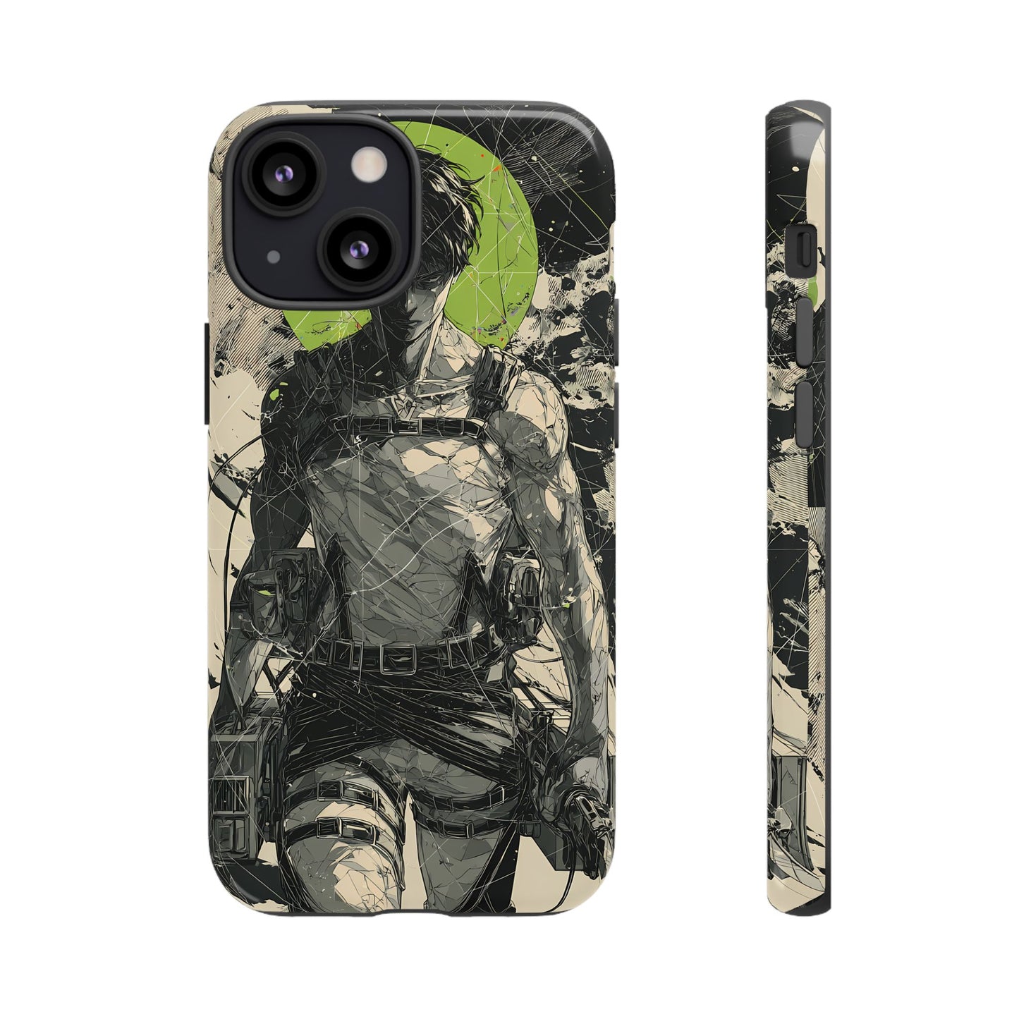 Captain Levi Ackerman, Attack On Titan Anime-Inspired Phone Case: Tough Cases, Phone Cover