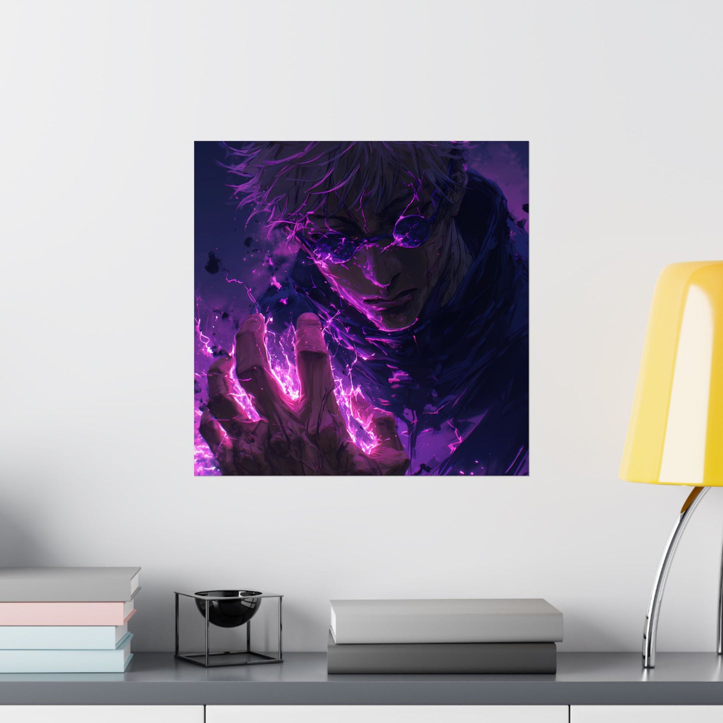Gojo Satoru, Limitless Power Jujutsu Kaisen Anime Matte Vertical Poster Wall Art