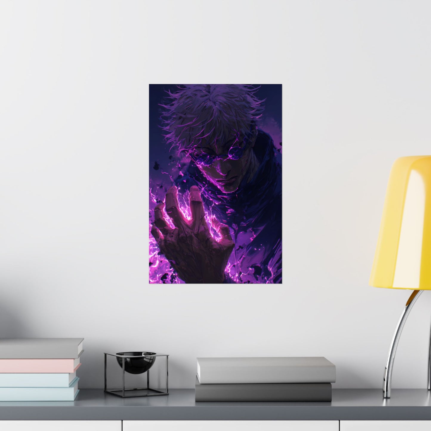 Gojo Satoru, Limitless Power Jujutsu Kaisen Anime Matte Vertical Poster Wall Art