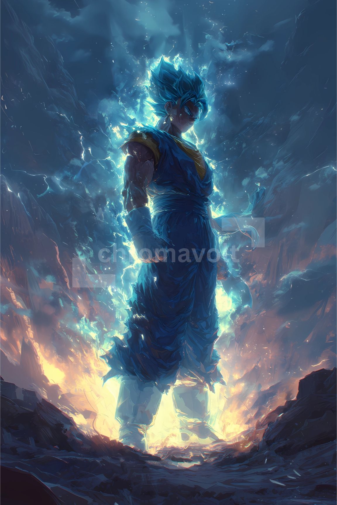 Dragon Ball Anime Posters, Matte Vertical Poster Wall Art 24 in x 36 in