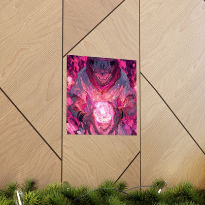 Ryomen Sukuna, Jujutsu Kaisen Anime Matte Vertical Poster Wall Art