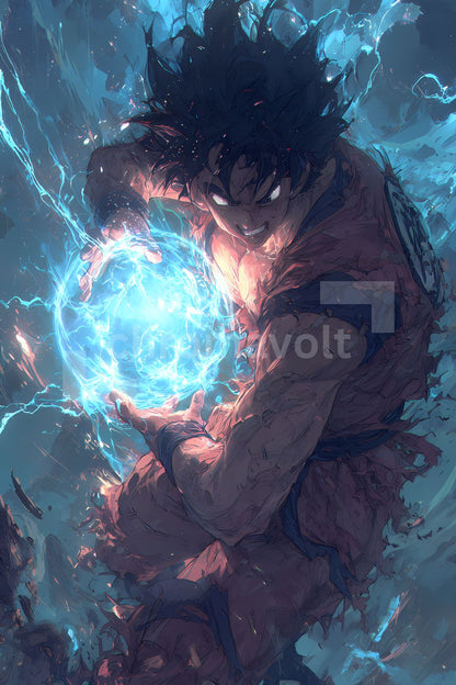 Dragon Ball Super, DBZ Anime Posters, Matte Vertical Poster Wall Art