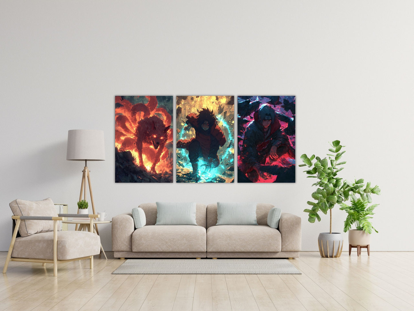 Naruto Shippuden Anime Posters, Matte Vertical Poster Wall Art