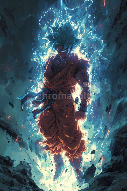 Dragon Ball Anime Posters, Matte Vertical Poster Wall Art 24 in x 36 in