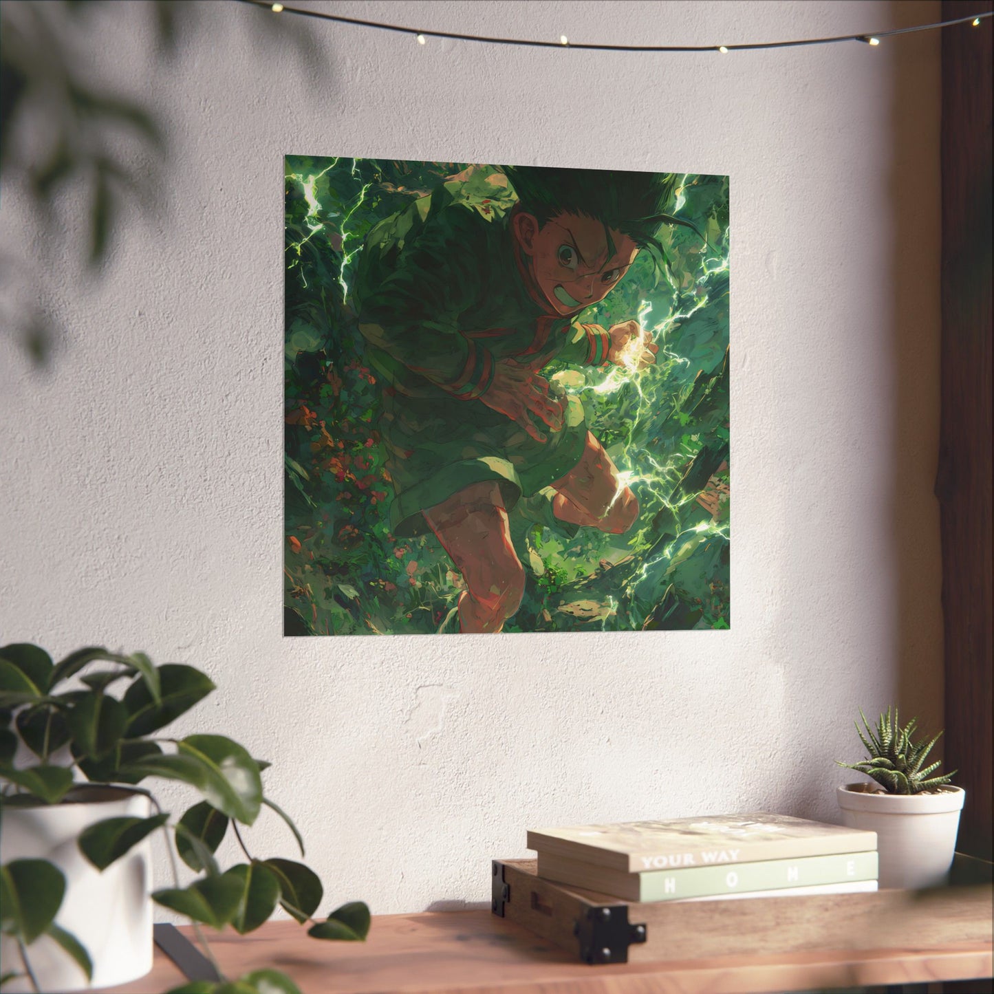 Gon Freecss, Hunter X Hunter Anime Matte Vertical Poster Wall Art