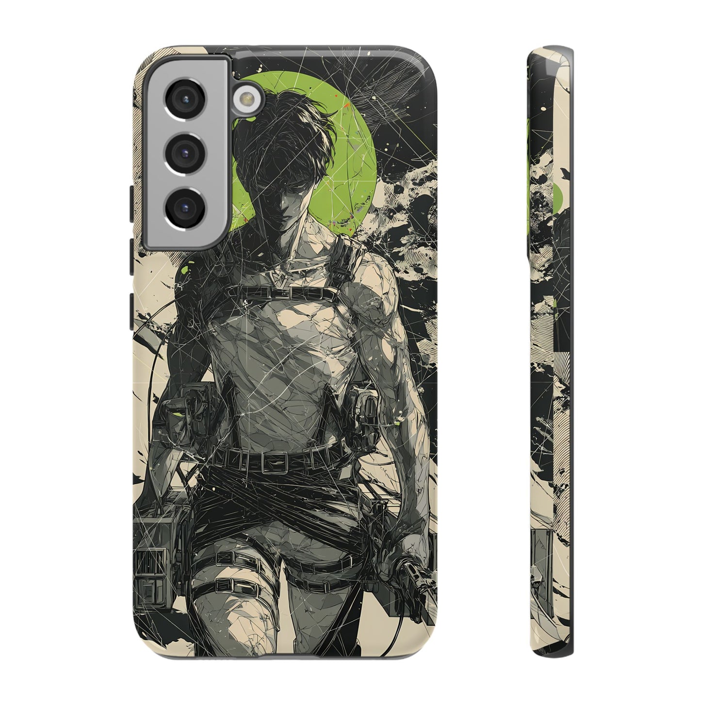Captain Levi Ackerman, Attack On Titan Anime-Inspired Phone Case: Tough Cases, Phone Cover