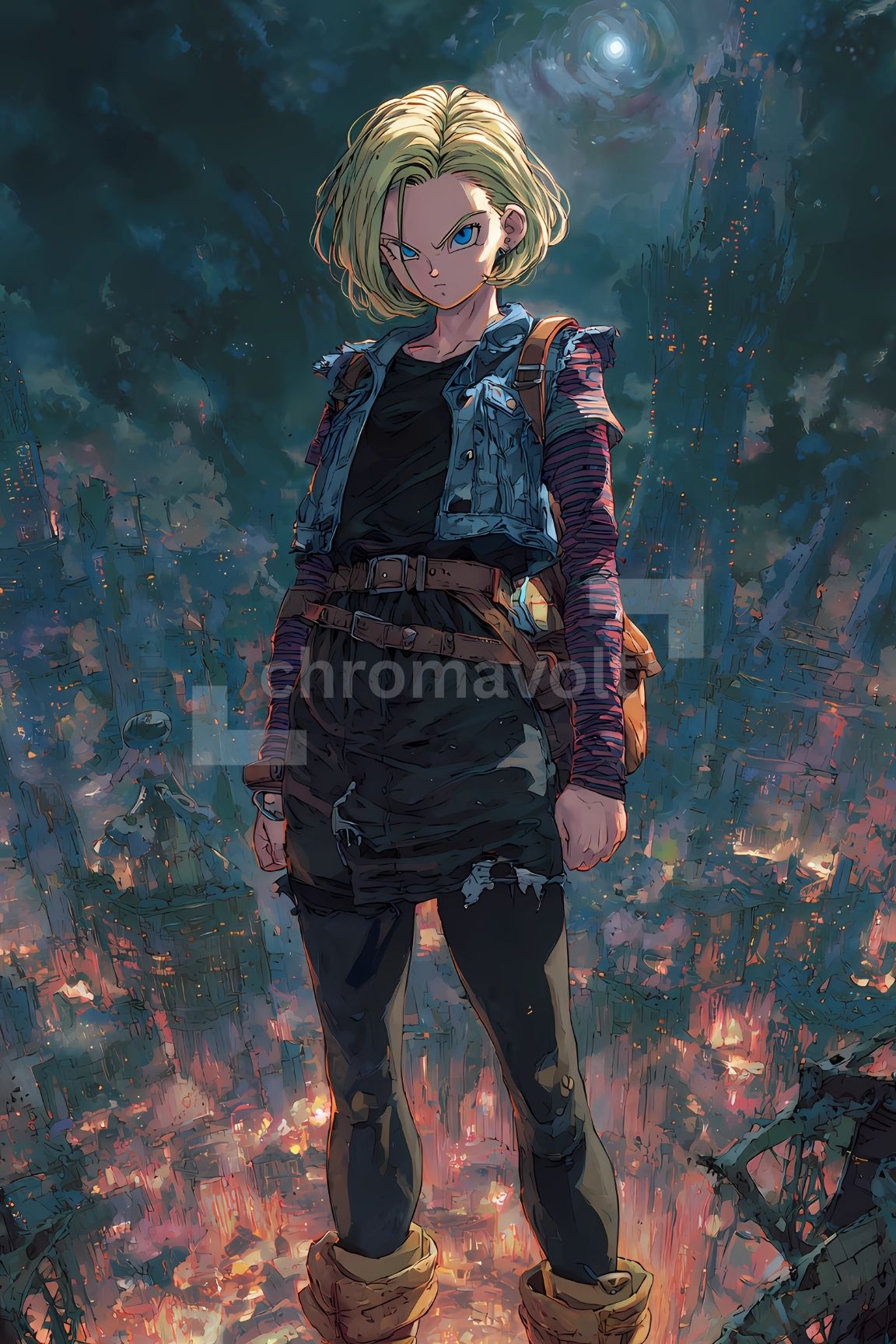 Dragon Ball Anime Posters, Matte Vertical Poster Wall Art 24 in x 36 in