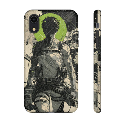 Captain Levi Ackerman, Attack On Titan Anime-Inspired Phone Case: Tough Cases, Phone Cover