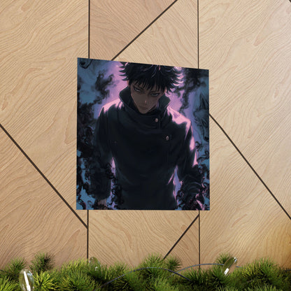 Megumi Fushiguro, Jujutsu Kaisen Anime Matte Vertical Poster Wall Art