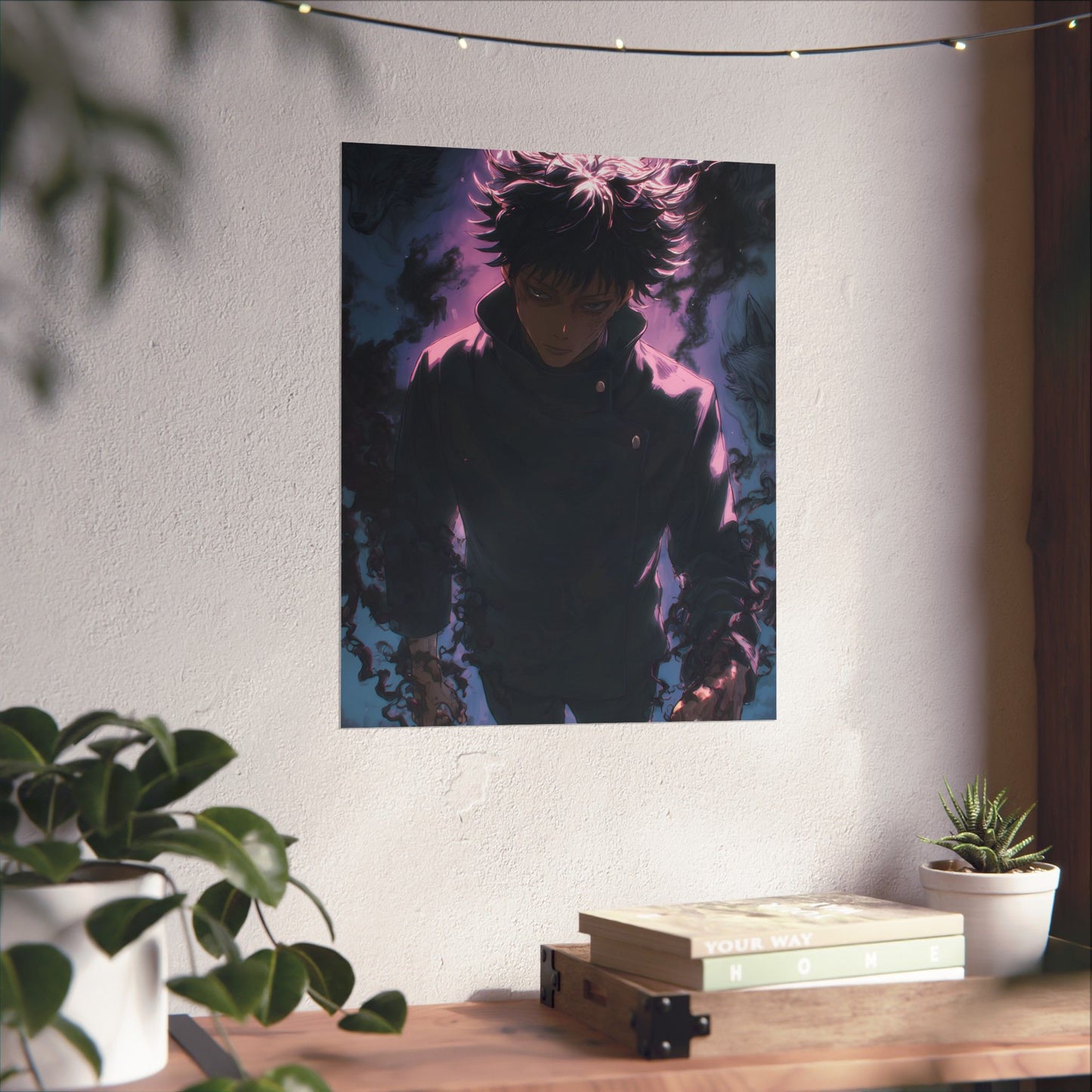 Megumi Fushiguro, Jujutsu Kaisen Anime Matte Vertical Poster Wall Art