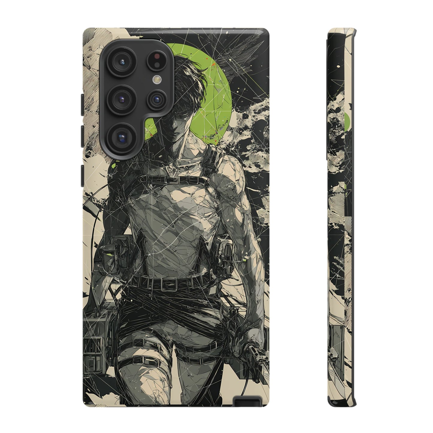 Captain Levi Ackerman, Attack On Titan Anime-Inspired Phone Case: Tough Cases, Phone Cover