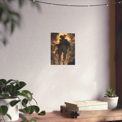 Tsunade Senju, Naruto Shippuden Anime Fan Art Matte Vertical Poster Wall Art