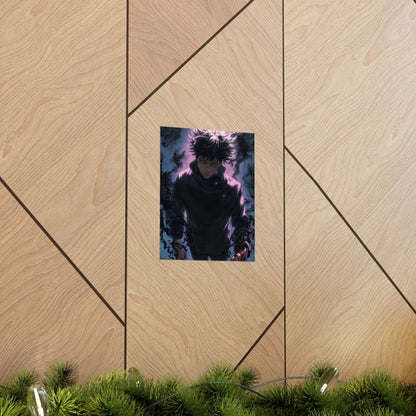 Megumi Fushiguro, Jujutsu Kaisen Anime Matte Vertical Poster Wall Art