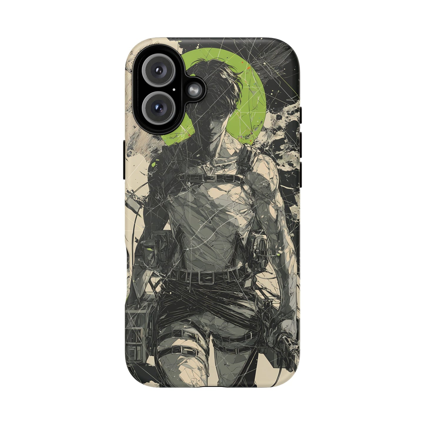 Captain Levi Ackerman, Attack On Titan Anime-Inspired Phone Case: Tough Cases, Phone Cover