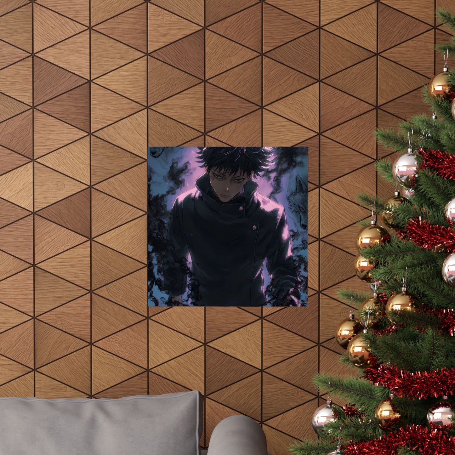 Megumi Fushiguro, Jujutsu Kaisen Anime Matte Vertical Poster Wall Art