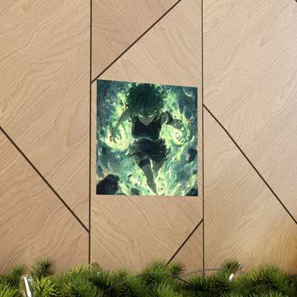 Tornado Of Terror Tatsumaki, One Punch Man Anime Matte Vertical Poster Wall Art