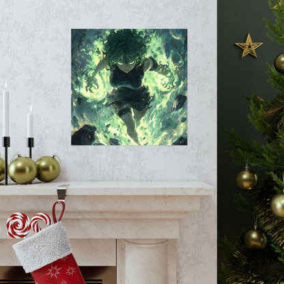 Tornado Of Terror Tatsumaki, One Punch Man Anime Matte Vertical Poster Wall Art