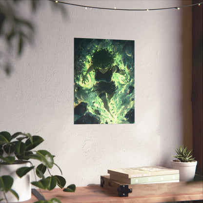 Tornado Of Terror Tatsumaki, One Punch Man Anime Matte Vertical Poster Wall Art