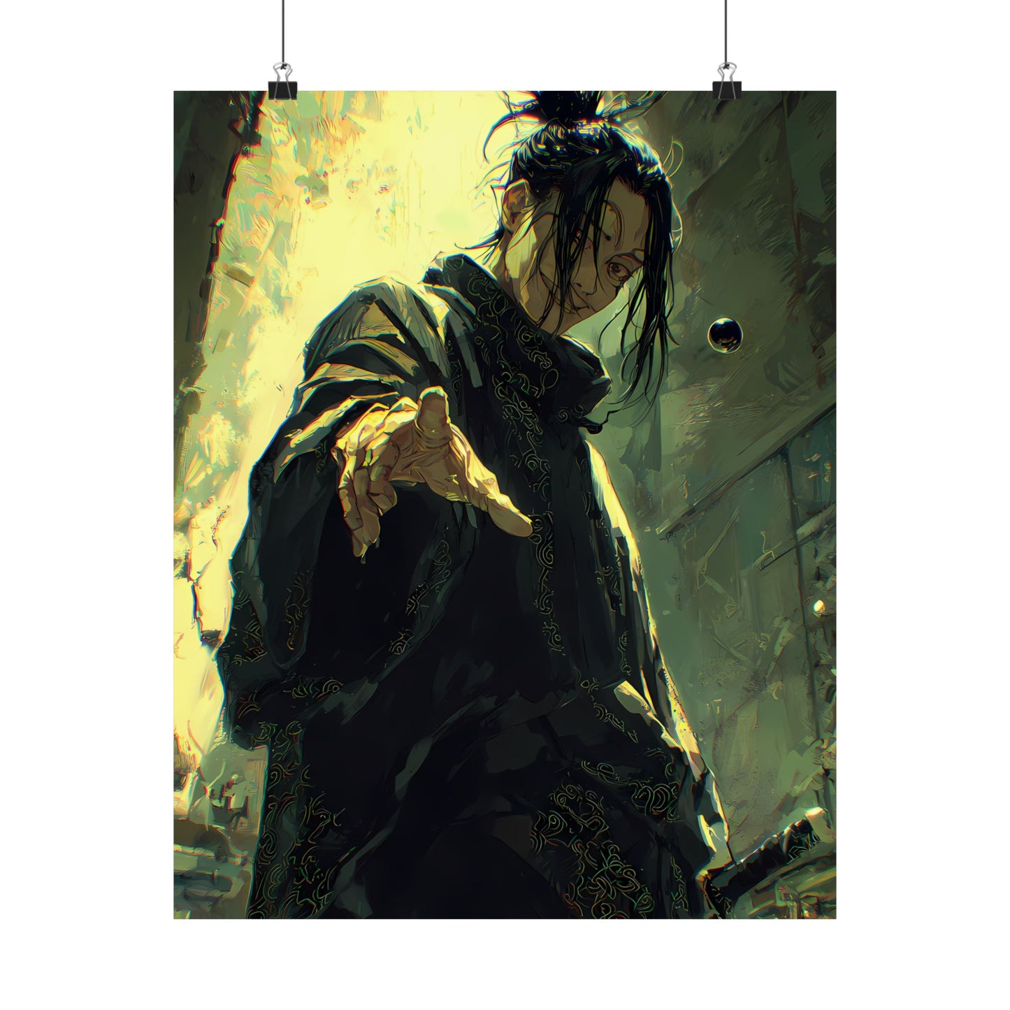 Suguru Geto, Jujutsu Kaisen Anime Matte Vertical Poster Wall Art