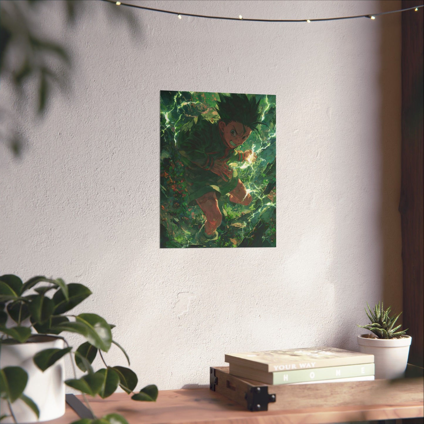 Gon Freecss, Hunter X Hunter Anime Matte Vertical Poster Wall Art