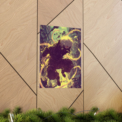 Tokyo Ghoul One Eyed Ghoul Kaneki Ken Anime Fan Art Matte Vertical Poster Wall Art