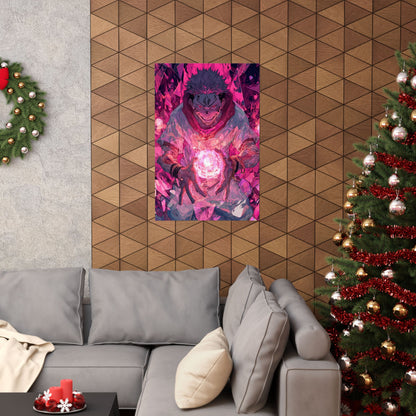 Ryomen Sukuna, Jujutsu Kaisen Anime Matte Vertical Poster Wall Art