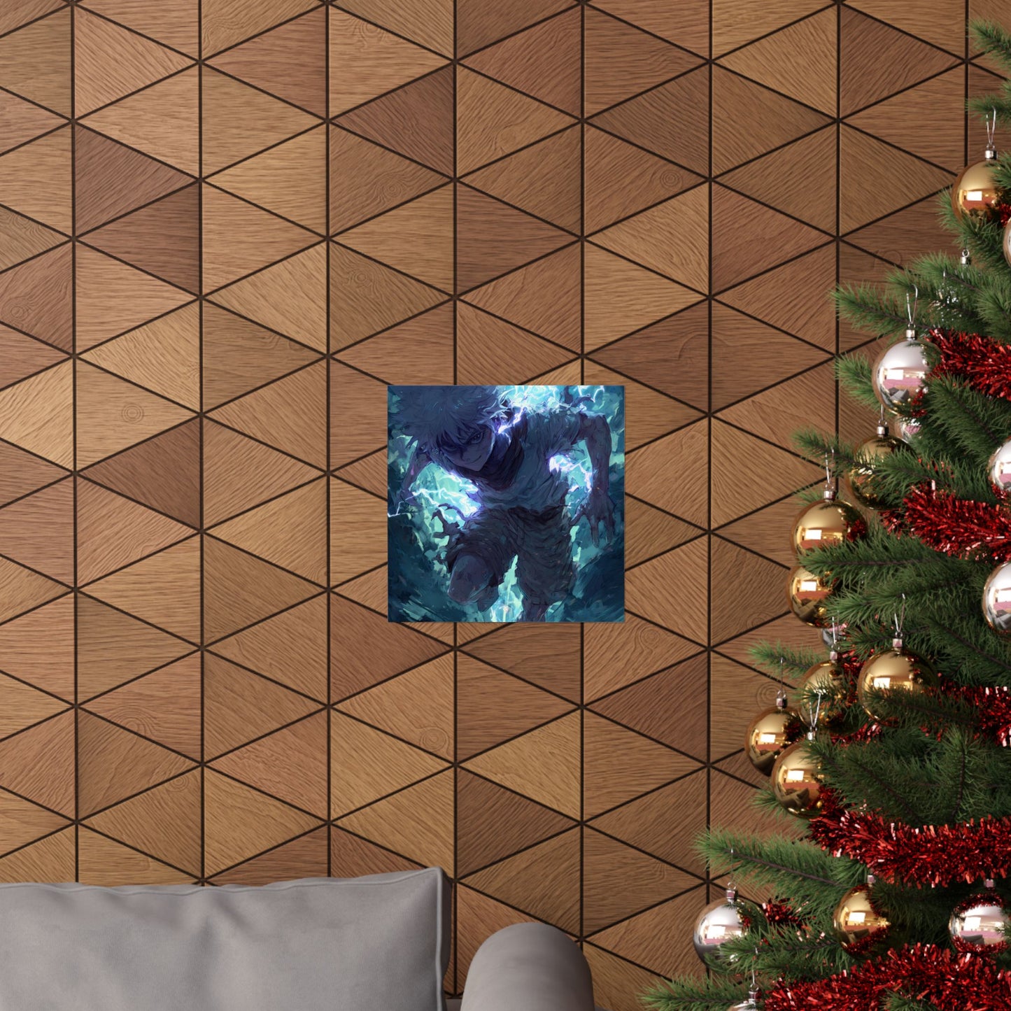 Killua Zoldyck, Hunter X Hunter Anime Matte Vertical Poster Wall Art