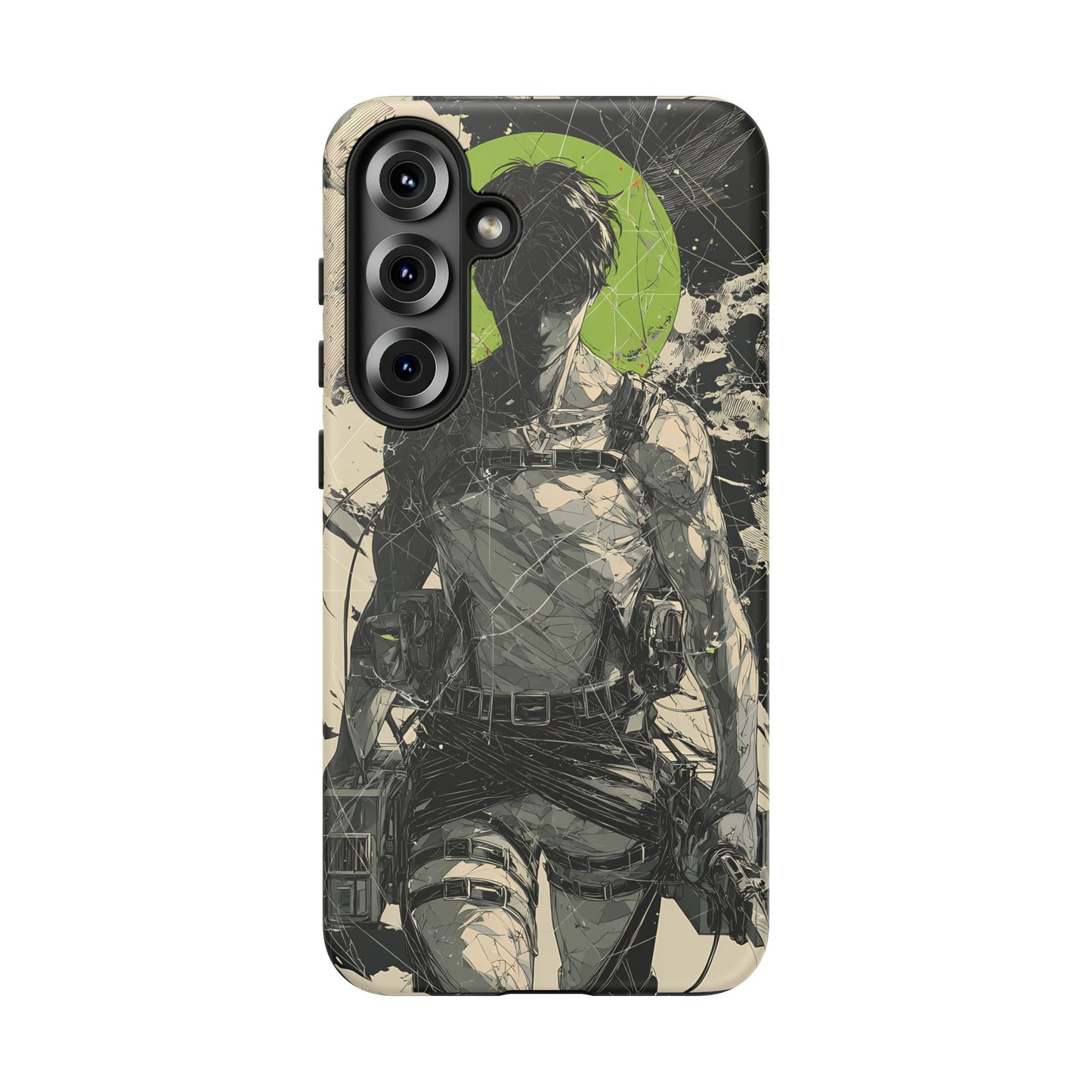 Captain Levi Ackerman, Attack On Titan Anime-Inspired Phone Case: Tough Cases, Phone Cover