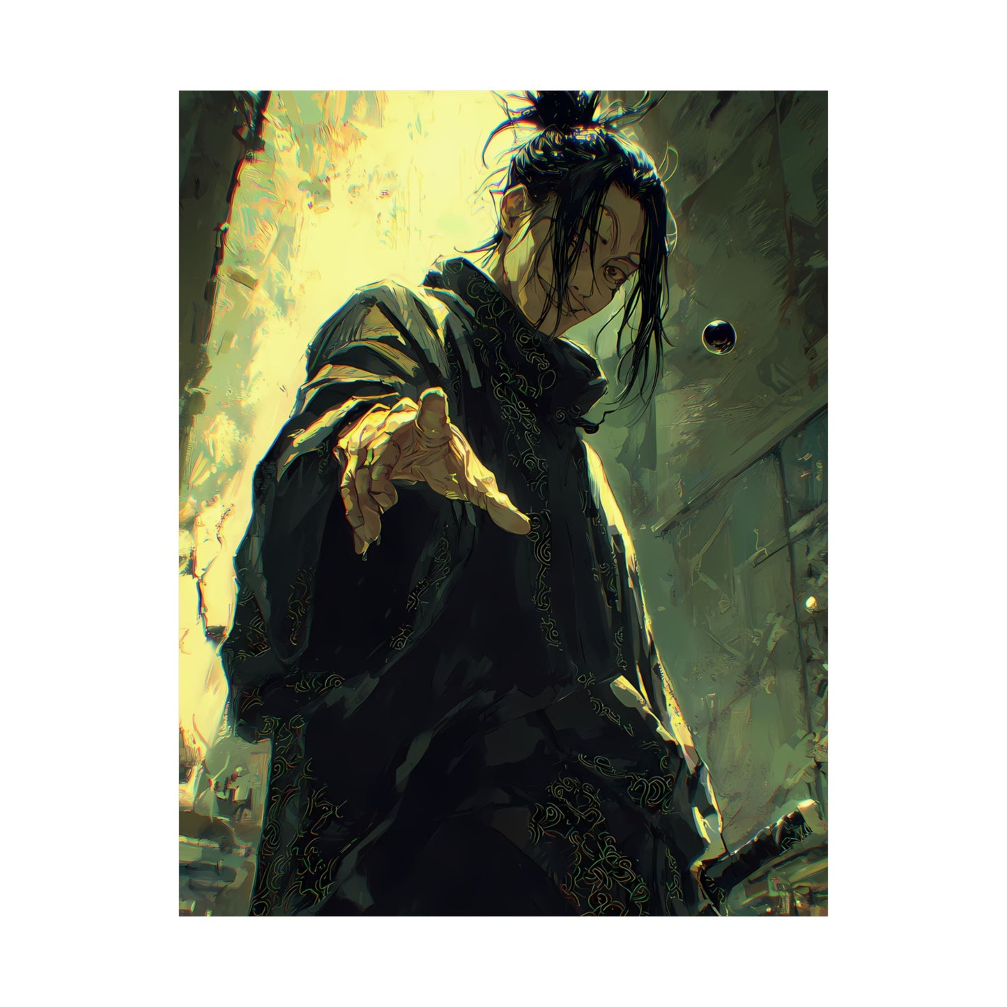 Suguru Geto, Jujutsu Kaisen Anime Matte Vertical Poster Wall Art