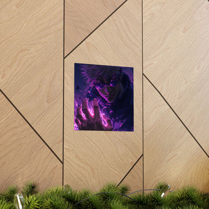 Gojo Satoru, Limitless Power Jujutsu Kaisen Anime Matte Vertical Poster Wall Art