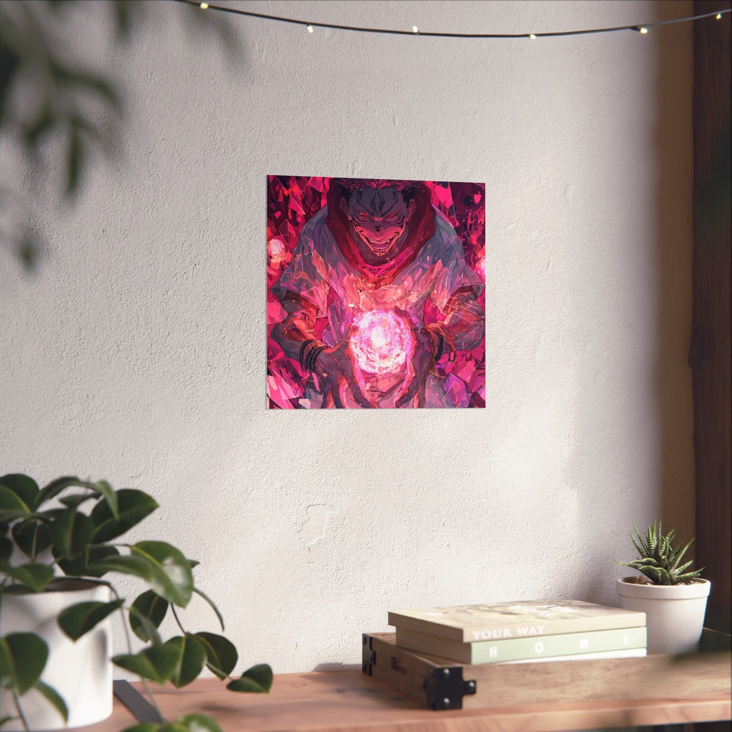 Ryomen Sukuna, Jujutsu Kaisen Anime Matte Vertical Poster Wall Art