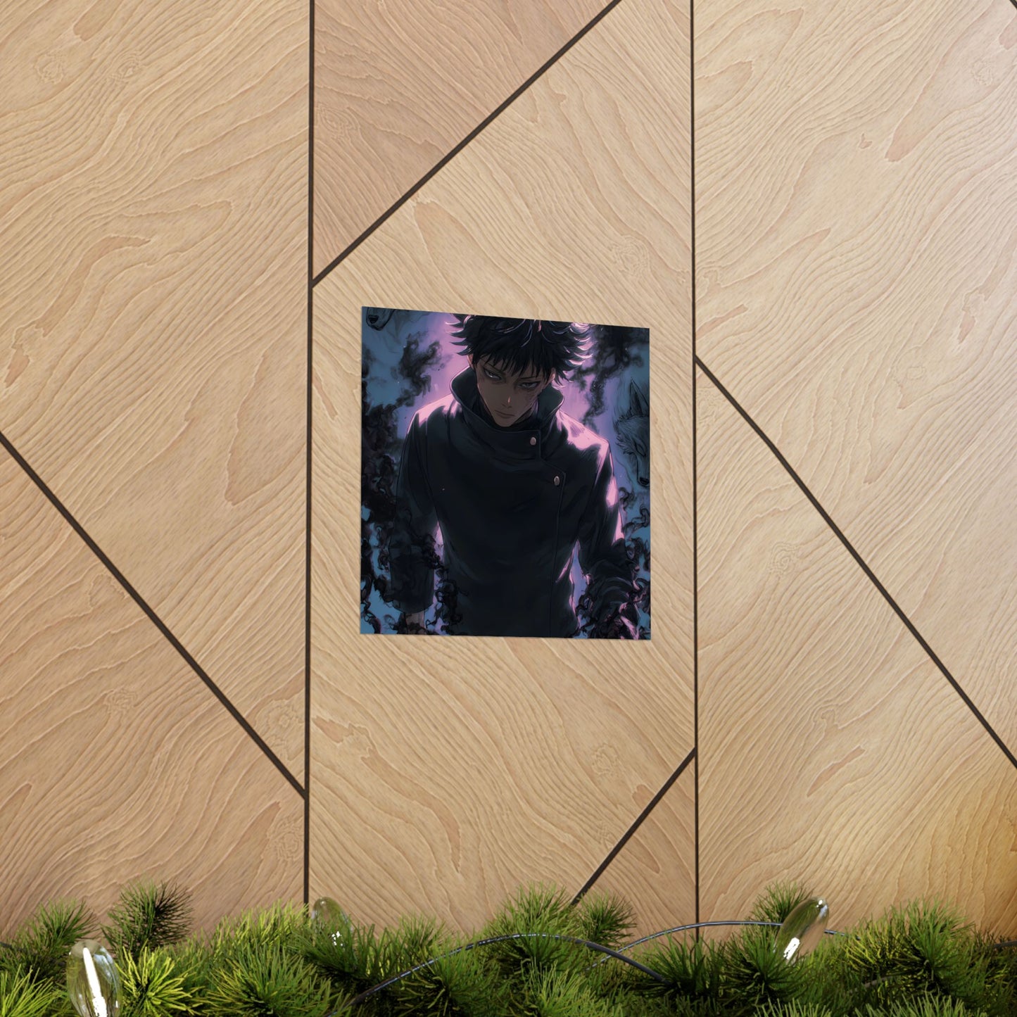 Megumi Fushiguro, Jujutsu Kaisen Anime Matte Vertical Poster Wall Art