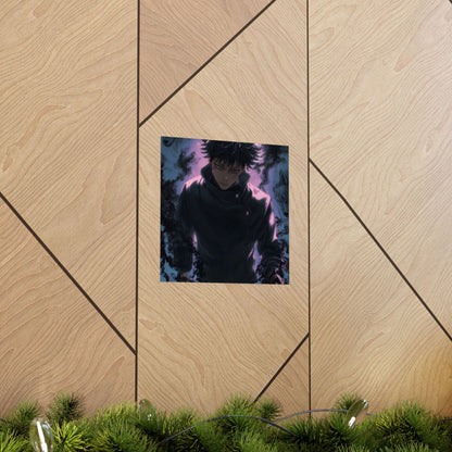 Megumi Fushiguro, Jujutsu Kaisen Anime Matte Vertical Poster Wall Art