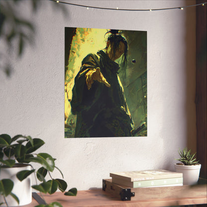 Suguru Geto, Jujutsu Kaisen Anime Matte Vertical Poster Wall Art