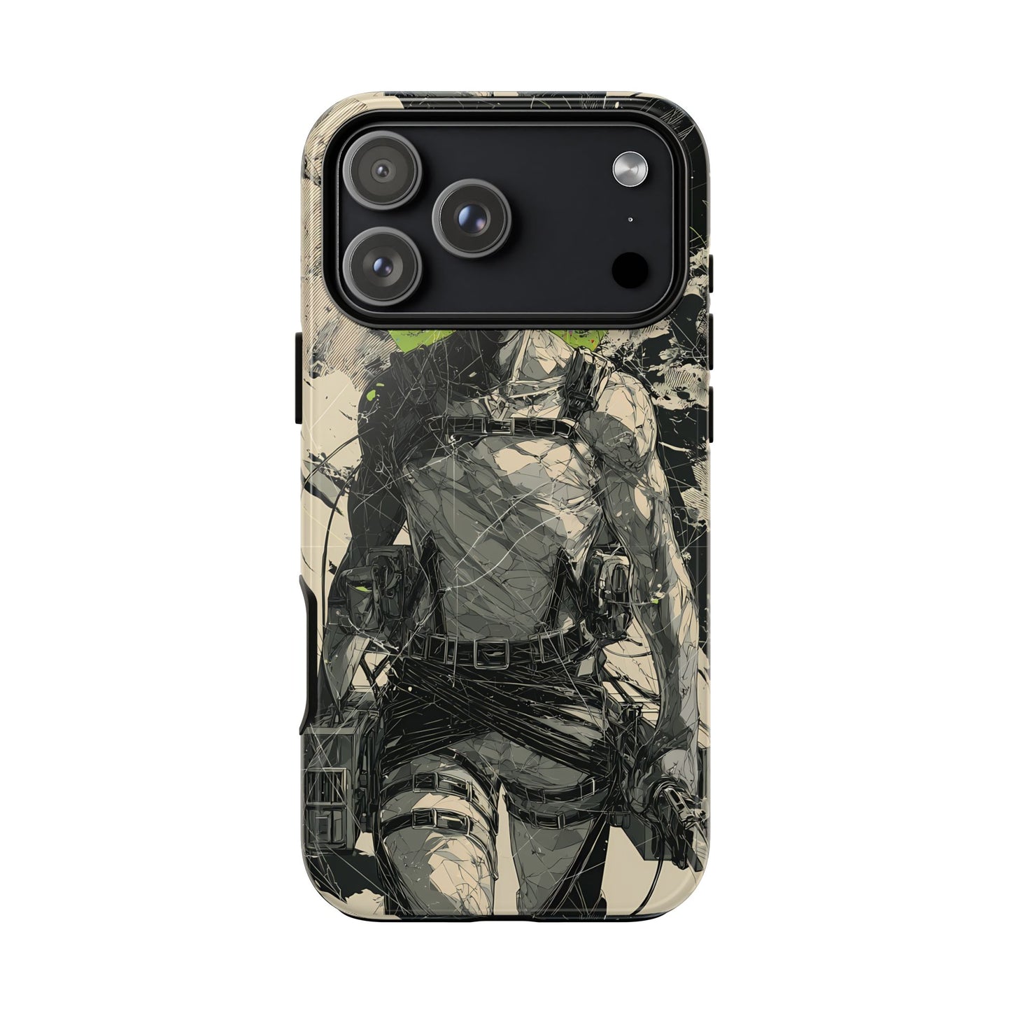 Captain Levi Ackerman, Attack On Titan Anime-Inspired Phone Case: Tough Cases, Phone Cover