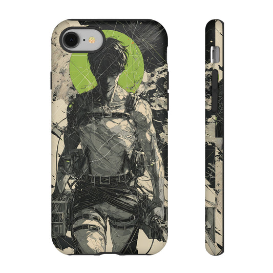 Captain Levi Ackerman, Attack On Titan Anime-Inspired Phone Case: Tough Cases, Phone Cover