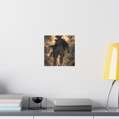 Tsunade Senju, Naruto Shippuden Anime Fan Art Matte Vertical Poster Wall Art