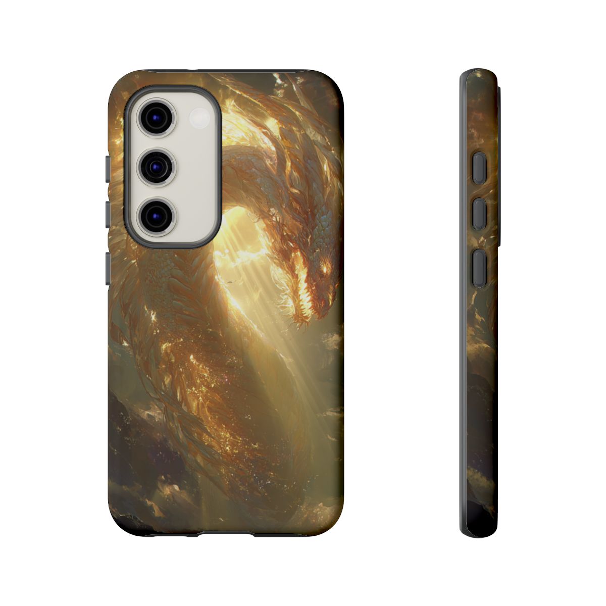 Light Dragon: The Celestial Flame Tough Case for iPhone®