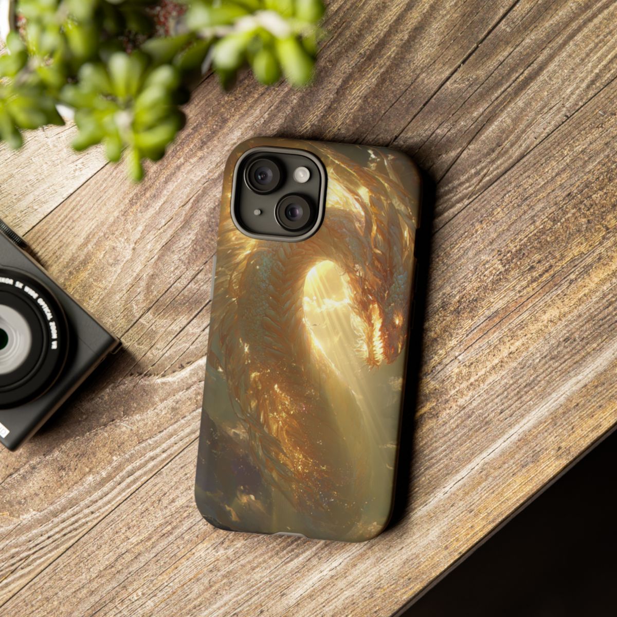Light Dragon: The Celestial Flame Tough Case for iPhone®