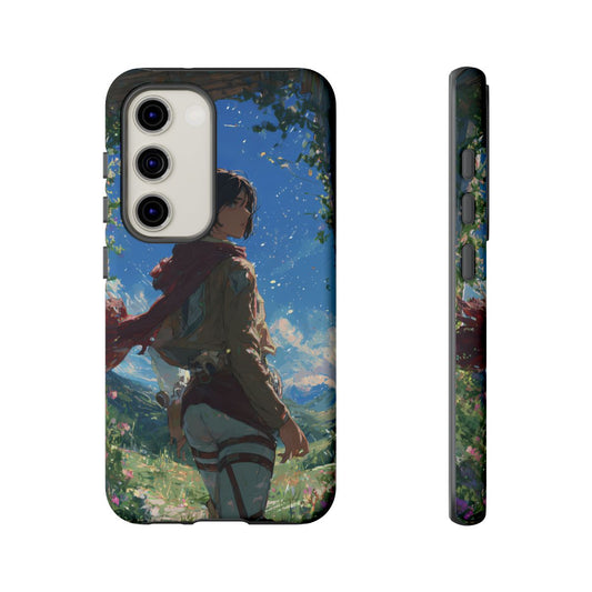 Mikasa Ackerman, Attack On Titan Anime Fan Art Tough Case for iPhone®